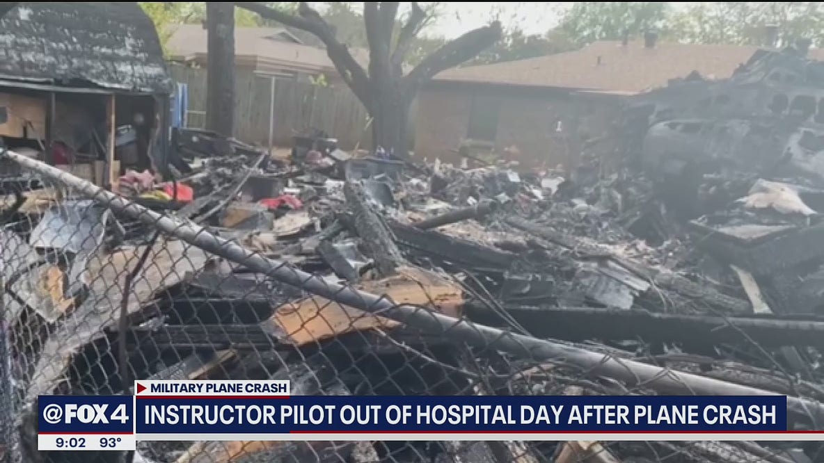 Instructor pilot out of hospital day after Lake Worth plane crash